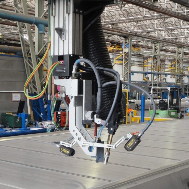 CNC torch handling wrist