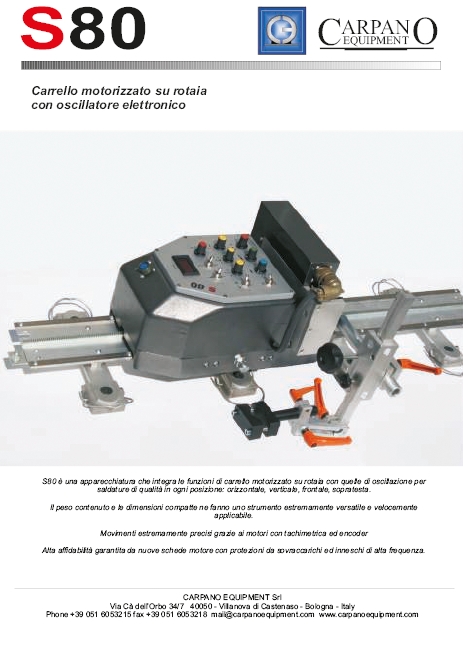 S80 Catalogo S80 Catalogo