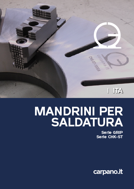 MANDRINI PER SALDATURA Catalogo MANDRINI PER SALDATURA Catalogo