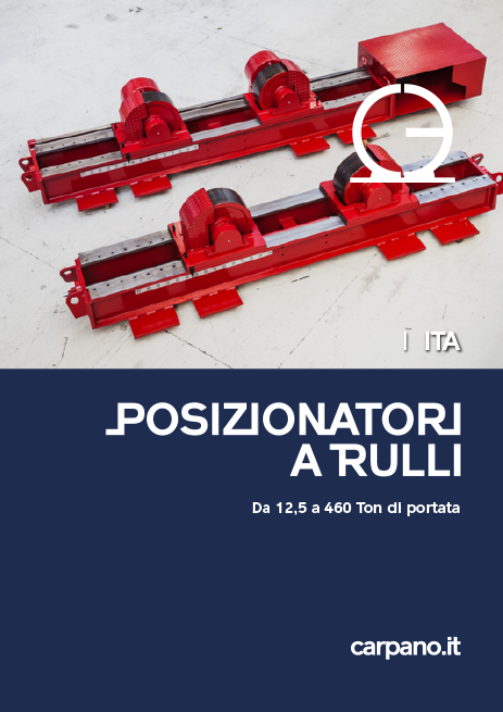 POSIZIONATORI A RULLI Catalogo POSIZIONATORI A RULLI Catalogo