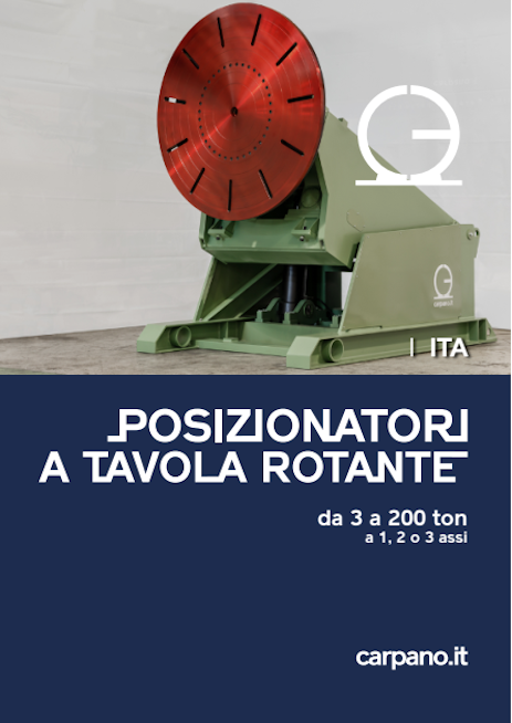 Pos.P.1a.ita Posizionatori a tavola rotante ed inclinabile per saldatura