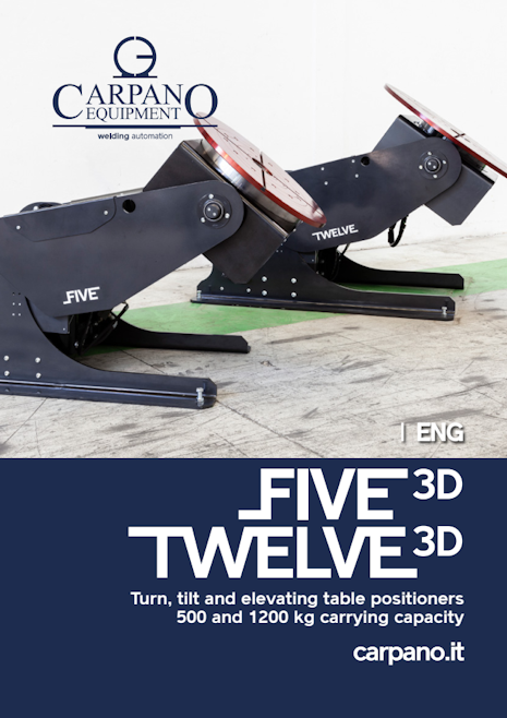 3 axis welding positioners