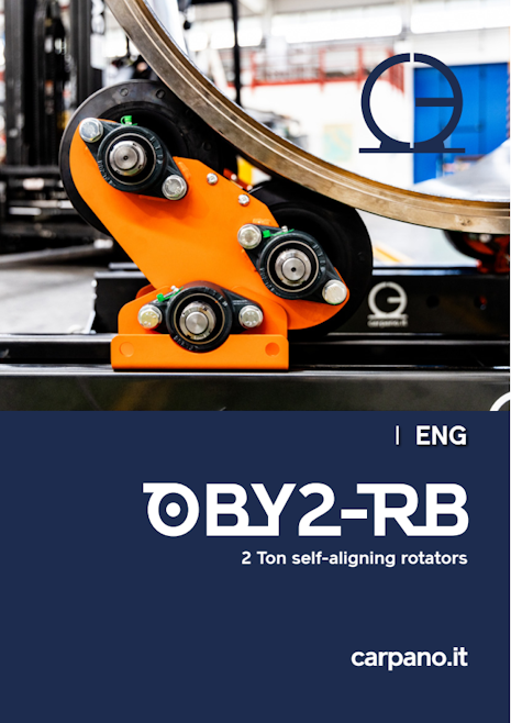 self aligning welding rotator